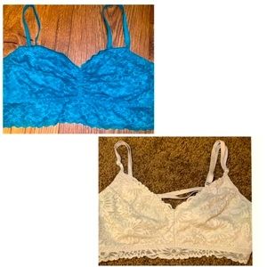 Victoria's Secret PINK | two lace Bralette Tops